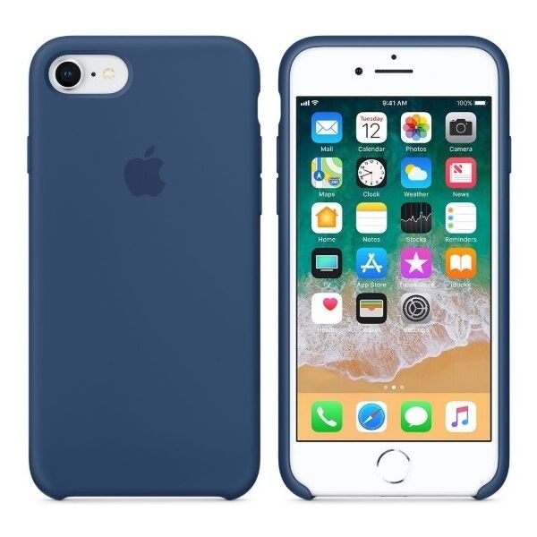 

Чехол Silicone Case Apple iPhone 7, iPhone 8 Оригинал Синий Cobalt