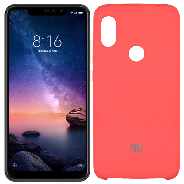 

Чехол для Xiaomi Redmi Note 6 Pro Ярко розовый (25198)