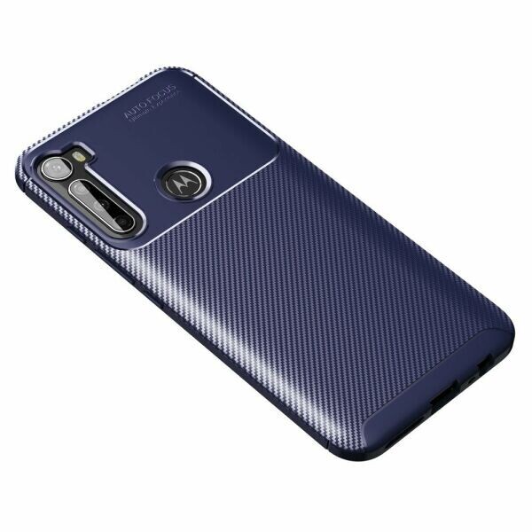 

Защитный чехол Deexe Fusion для Motorola One Fusion Plus - Blue