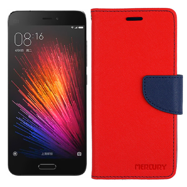 

Чехол книжка Goospery для Xiaomi Mi5 Red (11737)