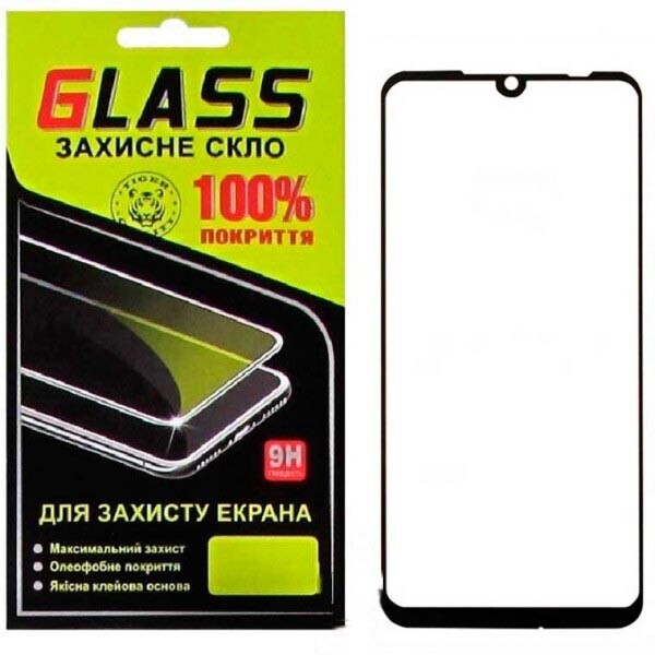 

Защитное стекло 3D Xiaomi Redmi Note 7, Redmi Note 7S Черный Glass