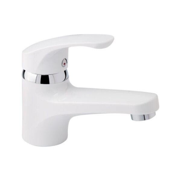 

Смеситель для раковины однозахватный BRINEX 36W BRIN36W001 белый пластик 60819