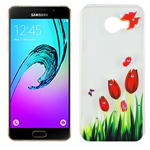 

Чехол Lucent Diamond Case для Samsung A510 (A5-2016) Tulips (Red) (5748)