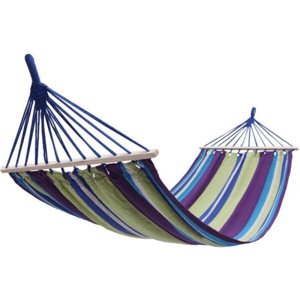 

Гамак KingCamp Canvas Нammock KG3762, фиолетово-желтый