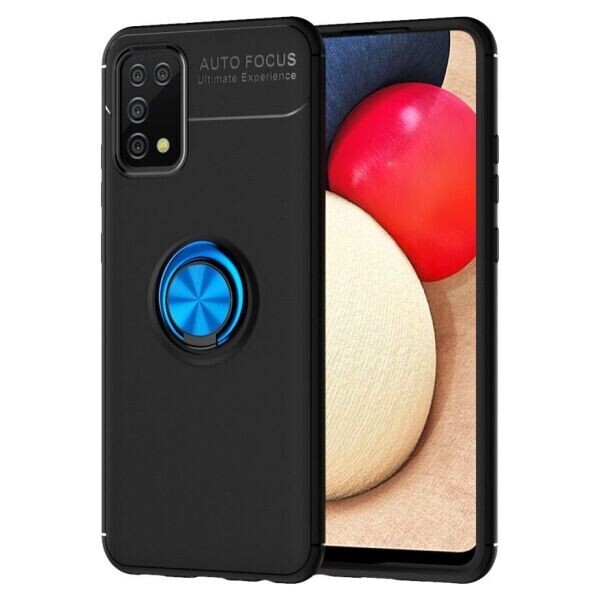 

Защитный чехол UniCase Magnetic Ring для Samsung Galaxy A02s (A025) - Black / Blue