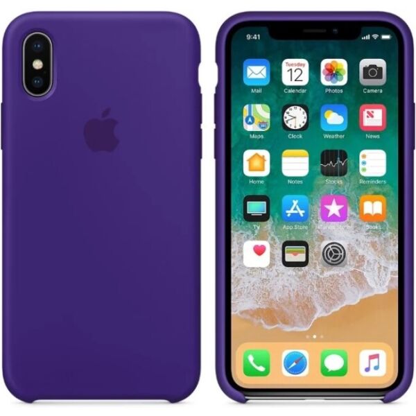 

Чехол Silicone Case Apple iPhone X, iPhone XS Оригинал Ultra Violet