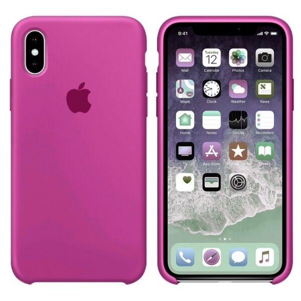 

Чехол Silicone Case Apple iPhone X, iPhone XS Оригинал Dragon Fruit