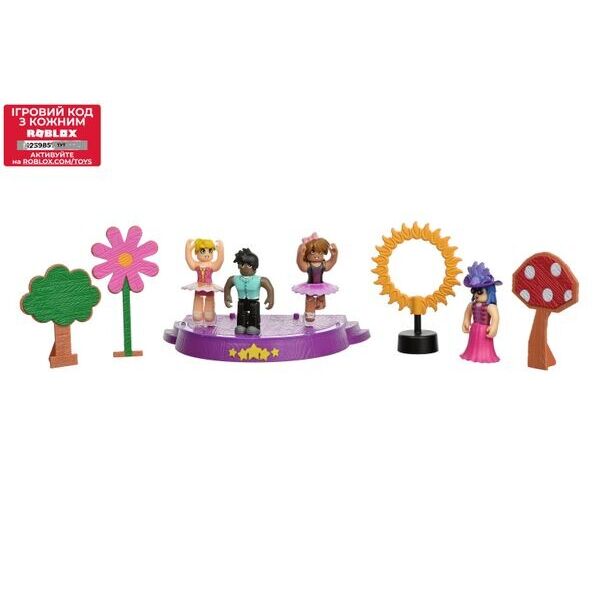 

Игровая коллекционная фигурка Jazwares Roblox Feature Environmental Set Dance Your Blox Off W3 (ROG0127)