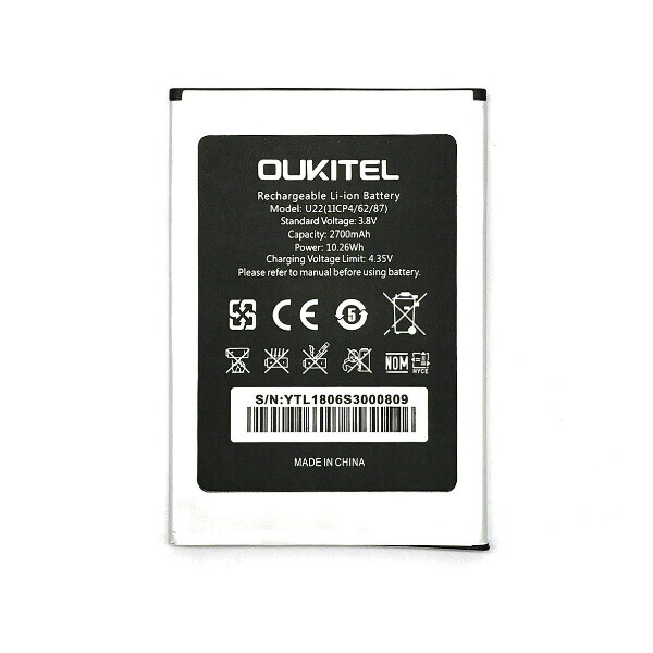 

Аккумулятор для Oukitel U22
