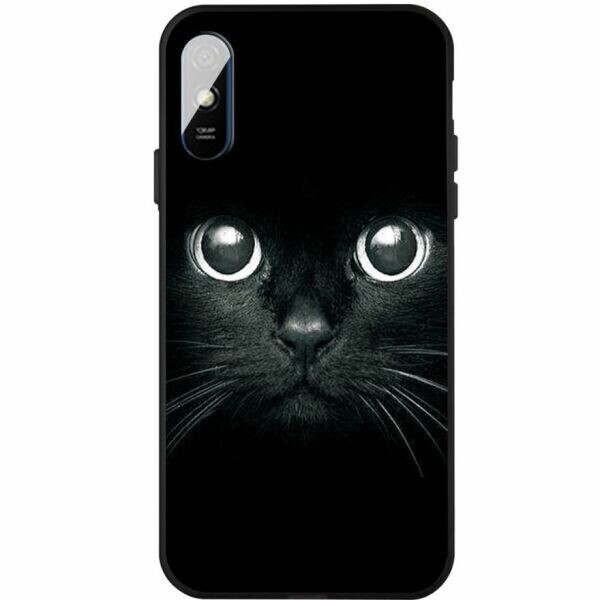 

Защитный чехол Deexe Black Style для Xiaomi Redmi 9A - Cat