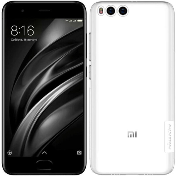 

Чехол NILLKIN Nature TPU для Xiaomi Mi6 White (17334)