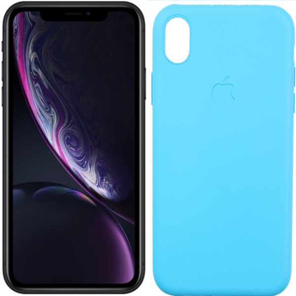 

Чехол TPU case для iPhone X/Xs Ярко синий FULL (26742)