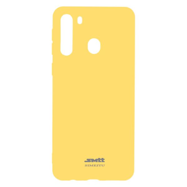 

Чехол силиконовый SMTT Silicon Cover Samsung A21 (2020) A215 Желтый