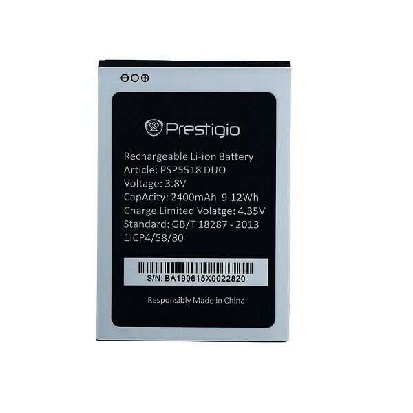 

Аккумулятор для Prestigio PSP5518 (Muze x5)