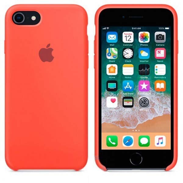 

Чехол Silicone Case Apple iPhone 6 Plus, 6S Plus светло-Оранжевый 02