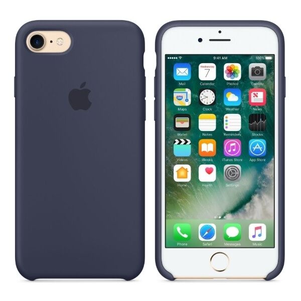 

Чехол Silicone Case Apple iPhone 7, iPhone 8 Оригинал Midnight Синий