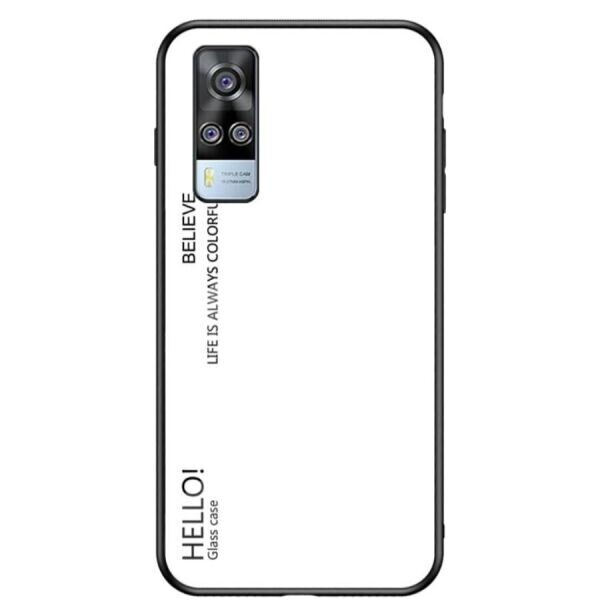 

Защитный чехол Deexe Gradient Color для VIVO Y31 / Y51 - White
