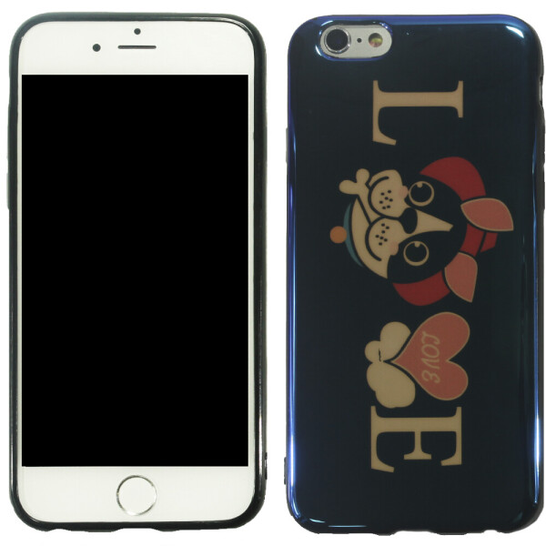 

Чехол U-Like Picture series для iPhone 6/6S Love Balck (21547)