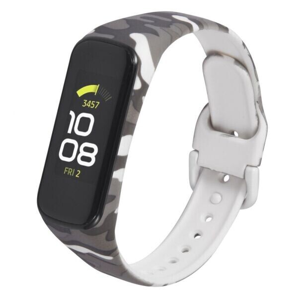 

Ремешок Deexe Style Strap для Samsung Galaxy Fit 2 (SM-R220) - White/Brown Camouflage