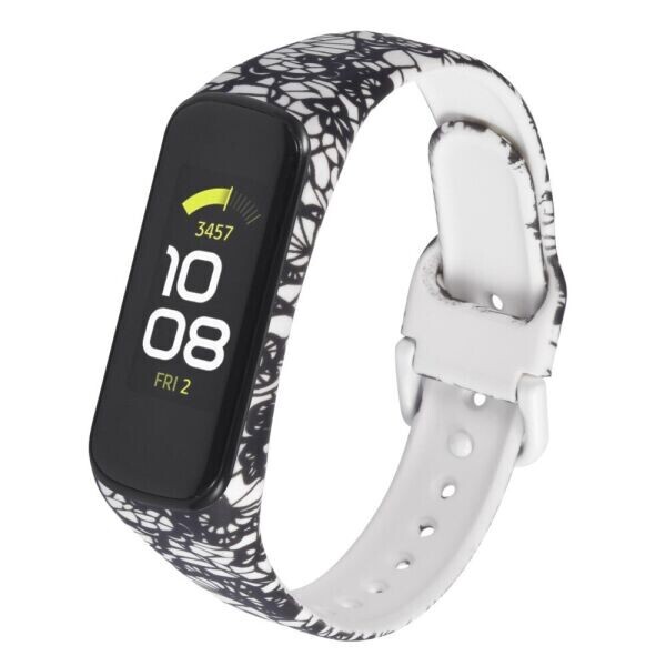 

Ремешок Deexe Style Strap для Samsung Galaxy Fit 2 (SM-R220) - Dragon Flower