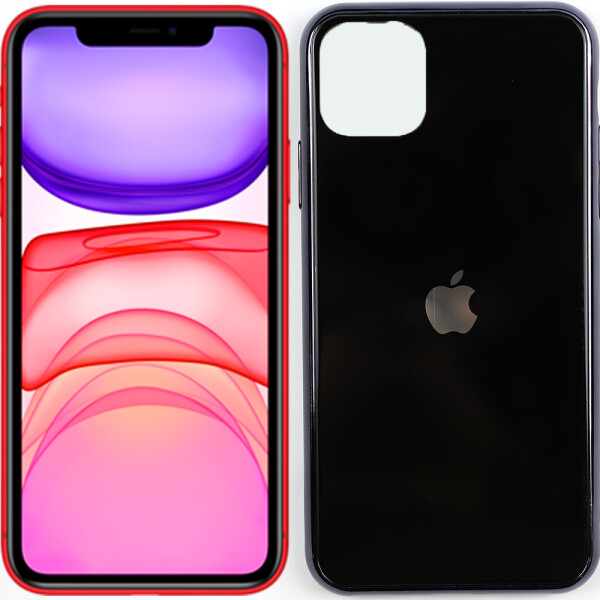 

Чехол U-Like Glossy Logo case для iPhone 11 Черый (27525)