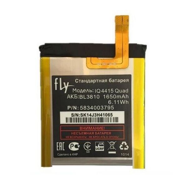 

Аккумулятор для Fly IQ4415 Quad ERA Style 3 / BL3810