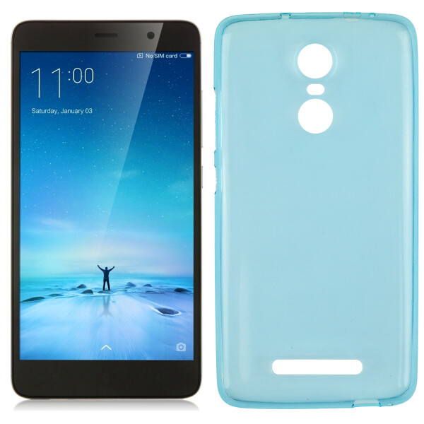 

Чехол Ultra Thin Silicone Remax 0.2 mm для Xiaomi Redmi Note 3 Blue (5816)