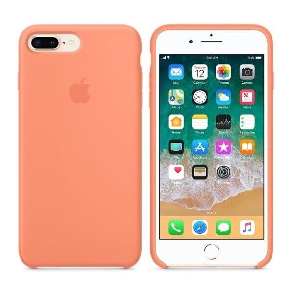 

Чехол Silicone Case Apple iPhone 7 Plus, iPhone 8 Plus Оригинал Peach