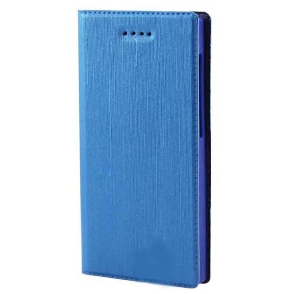 

Универсальный чехол книжка однотонный (без окна) 3.5-3.7 6 XS Голубой