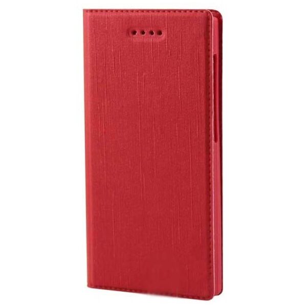 

Универсальный чехол книжка однотонный (без окна) 3.5-3.7 6 XS Красный