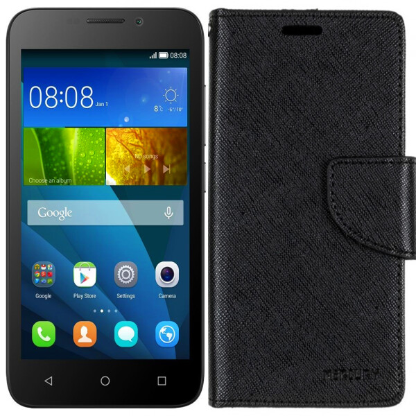 

Чехол книжка Goospery для Huawei Y5c Black (7875)