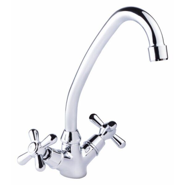 

Смеситель для кухни двухвентильный LIDZ Dominox LIDZCRM152721 хром латунь 76508
