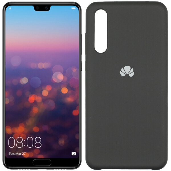 

Чехол силиконовый оригинальный для Huawei P20 Pro Чёрный (22313)