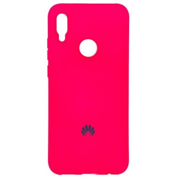 

Чехол Silicone Case Full Huawei P Smart (2019), Honor 10 Lite Малиновый