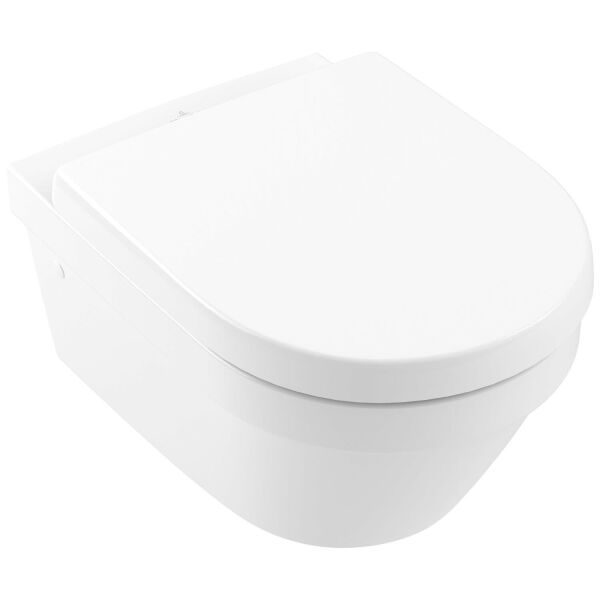 

Унитаз настенный белый VILLEROY&BOCH ARCHITECTURA 4694HR01 с сиденьем с микролифтом 71895