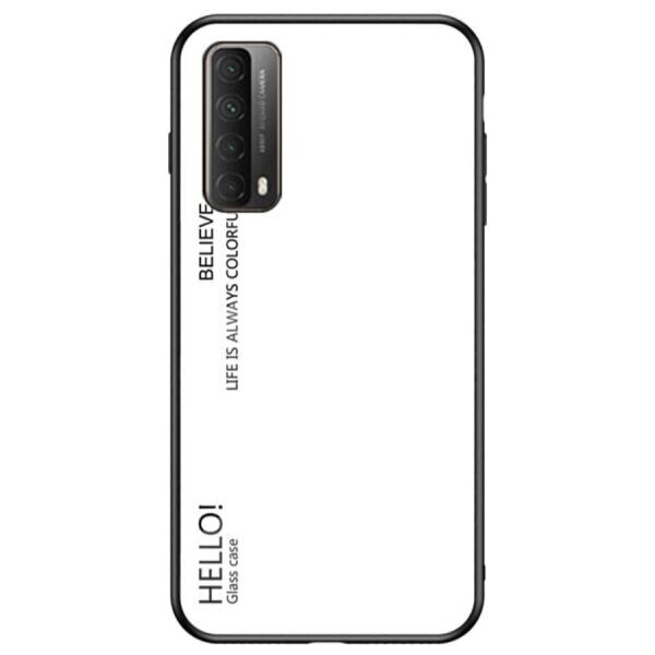 

Защитный чехол Deexe Gradient Color для Huawei P Smart 2021 - White