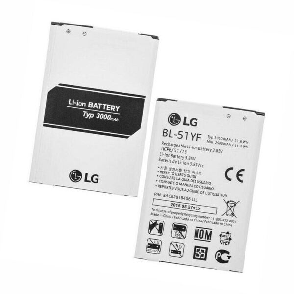 

Аккумулятор для LG G4 H540, G4 Stylus, H630, H634, H635, H740, H810, H811, H815, H818N, F500, K600, X19 / BL-51YF