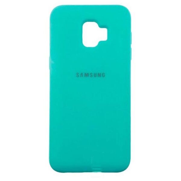 

Чехол Silicone Case Full Samsung J2 (2018) J250, J2 Pro (2018) Бирюзовый