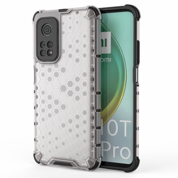 

Защитный чехол Deexe Honeycomb Series для Xiaomi Mi 10T / Mi 10T Pro - White