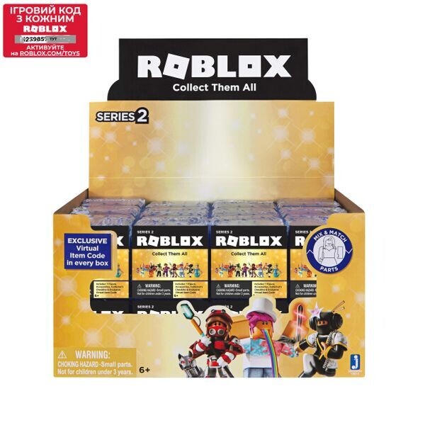 

Игровая коллекционная фигурка Jazwares Roblox Mystery Figures Sapphire S2 (19814R)