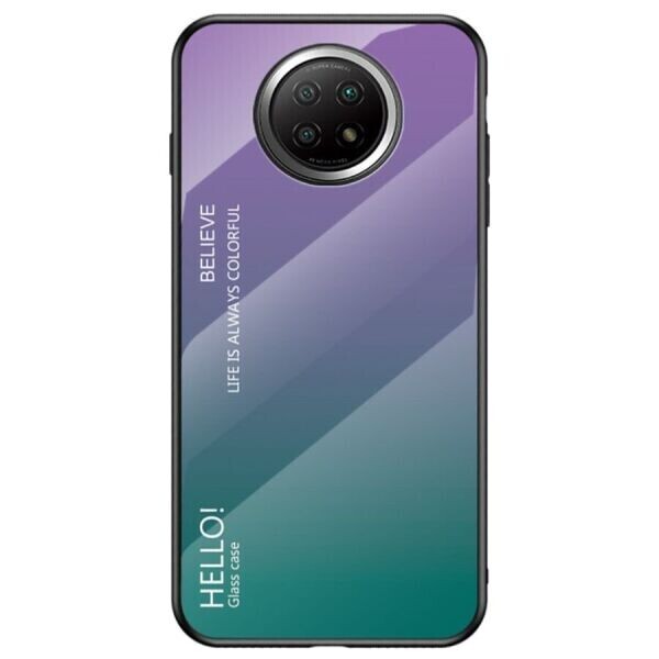 

Защитный чехол Deexe Gradient Color для Xiaomi Redmi Note 9T - Purple / Green