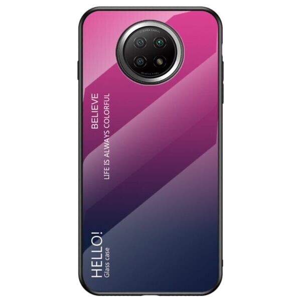 

Защитный чехол Deexe Gradient Color для Xiaomi Redmi Note 9T - Rose / Blue