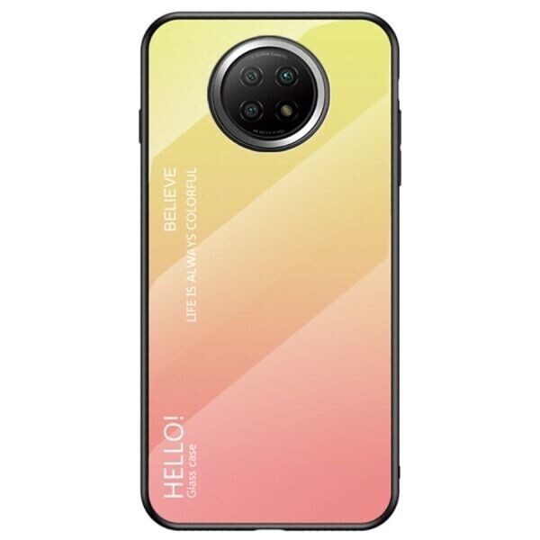 

Защитный чехол Deexe Gradient Color для Xiaomi Redmi Note 9T - Yellow / Pink