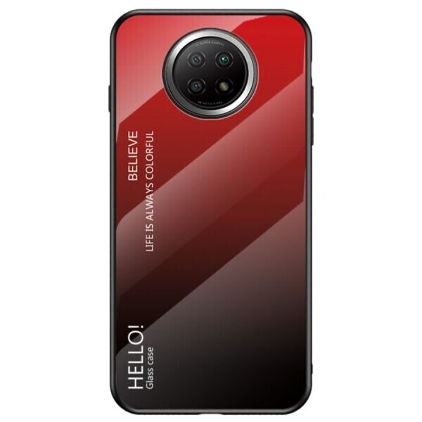 

Защитный чехол Deexe Gradient Color для Xiaomi Redmi Note 9T - Red / Black