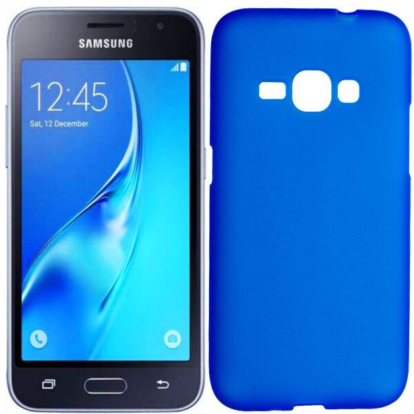 

Чехол силиконовый оригинальный для Samsung J120 (J1-2016) Blue (5225)