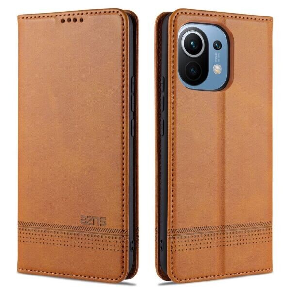 

Чехол-книжка AZNS Classic Series для Xiaomi Mi 11 - Brown