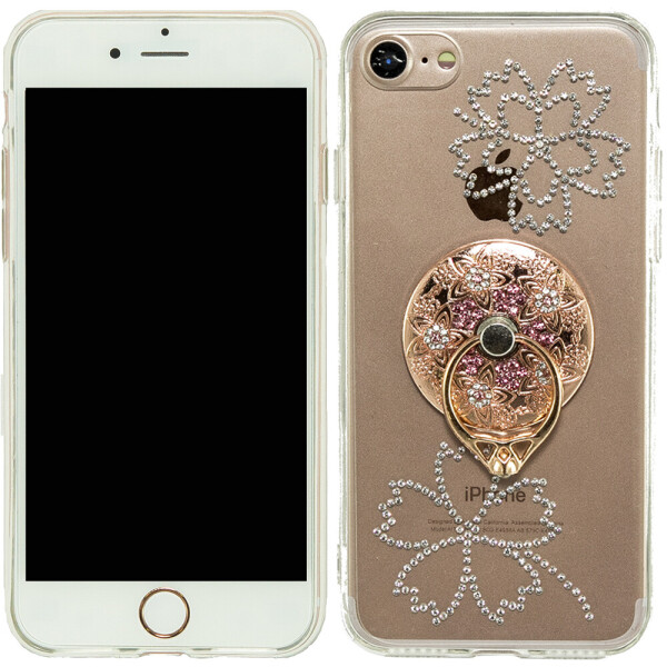 

Чехол-накладка Younicou Diamonds with Ring Holder для iPhone 7/8 Медальон (18993)