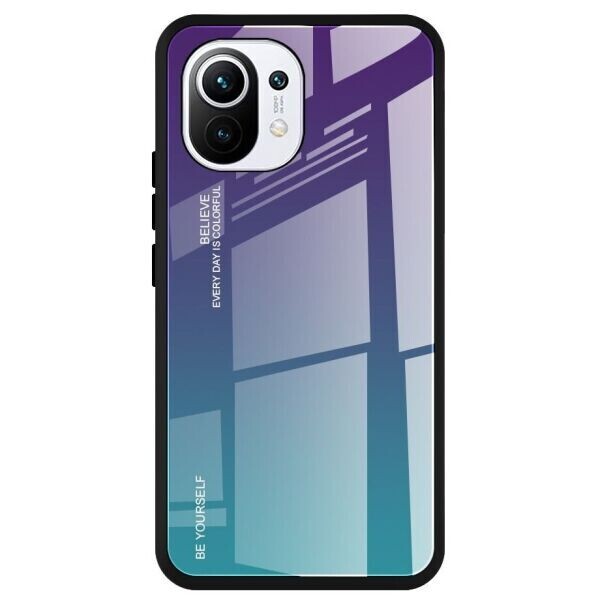 

Защитный чехол Deexe Gradient Color для Xiaomi Mi 11 - Purple / Blue