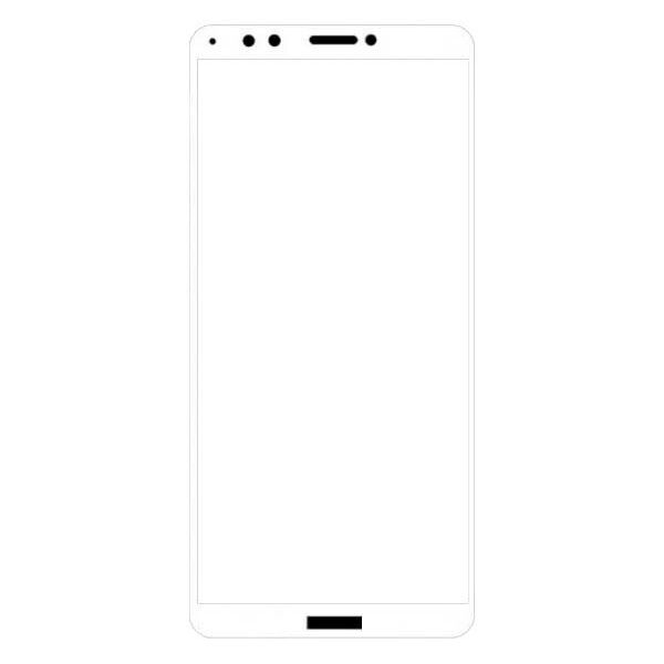 

Защитное стекло 2.5D Huawei Honor 7C Pro, Nova 2 Lite, Y7 Prime (2018) Белый