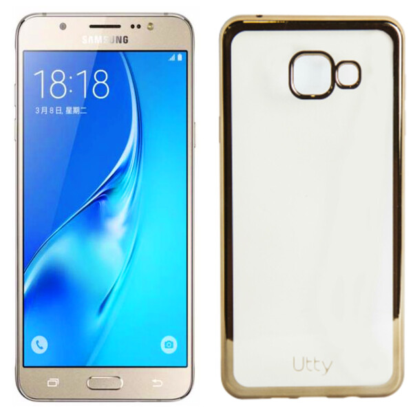 

Чехол Electroplating TPU case для Samsung A710 gold (6814)